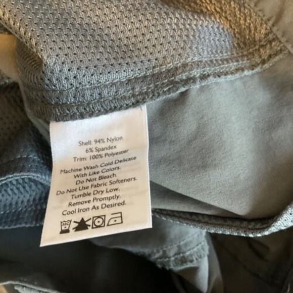 Eddie Bauer Travex Flexion Amphib Mens Gray Tech Shorts Size 32 - Picture 5 of 5